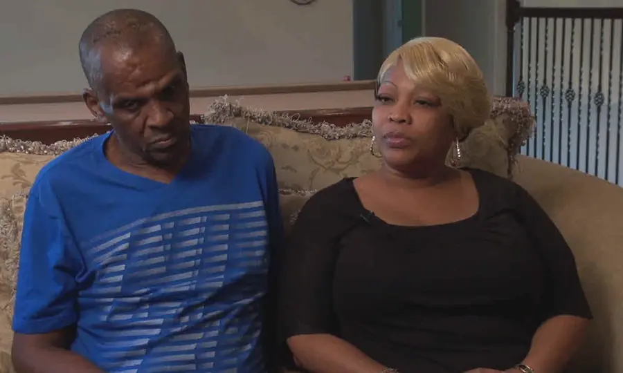 Two clients seated for a VideoFiles documentary interview
